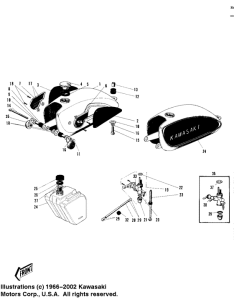 C2 Fuel tank / oil tank