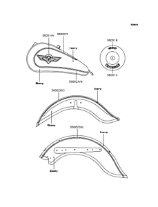VN800 Наклейки
