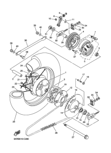 XVS250 ﾘﾔ ﾎｲｰﾙ
