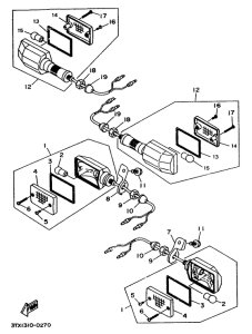 CW50 Поворотники
