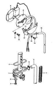 GS450 Топливный кран