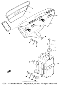 RD200C Боковые обтекатели