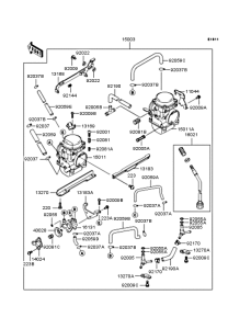 EX250 Карбюратор
