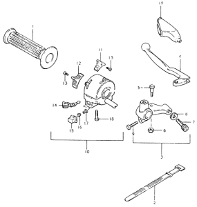 TS125 Left handle switch