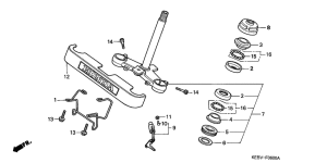CA125 Траверса нижняя