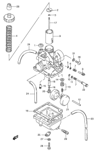 RG50 Carburetor assy