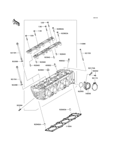 ZR800 Головка цилиндров