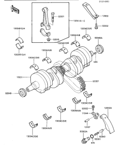 ZL600 Вал коленчатый