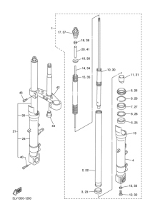 FZS1000 Передняя вилка
