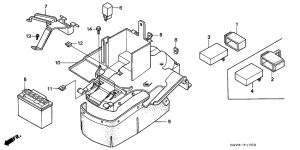 SJ50 Аккумулятор