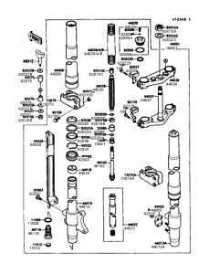  Передняя вилка