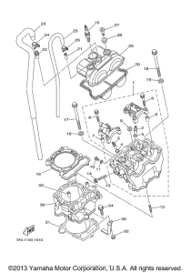YZ250FP Цилиндры