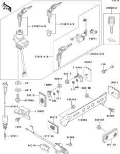 EX250 Ignition switch(1 / 2)