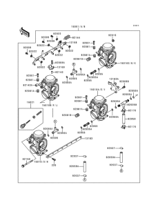 ZX600 Carburetor assy