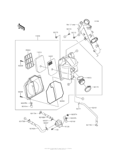 AN112 Воздушный фильтр