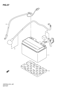 GSR750 (ABS) Аккумулятор
