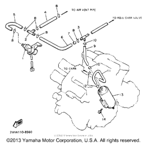 XVZ13DD Emission control device