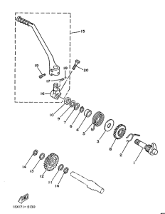 XT125 Стартер