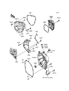 ZR1000 Крышки двигателя