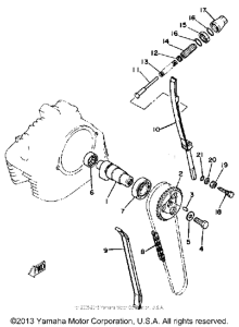 SR250H Camshaft-chain