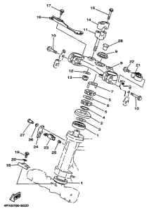 TT250R Управление