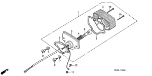 C90 Taillight unit ass`y
