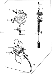 CL70 Карбюратор