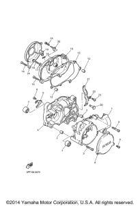 PW50F1 Картер двигателя