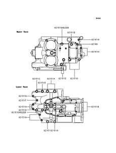 EJ650 Болты крепления картера