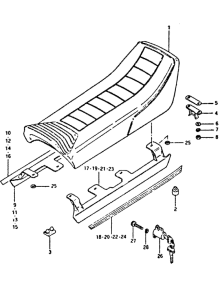 GSX400 Пружина