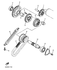 FZR1000 Стартер