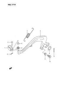 RM80 Передний суппорт