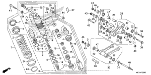  Задние амортизаторы