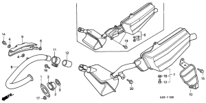 TL125 Глушитель