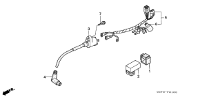 XR70R Wire harness /  ignition coil