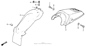 XL80S Задний бампер