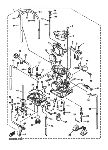 YZ250F YZ250FV Carburetor assy