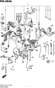 AN650 Wiring Harness (An650L6 E33)