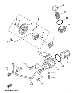 XC125 Масляный насос