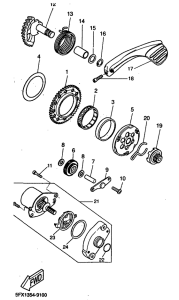 CW50RS Стартер