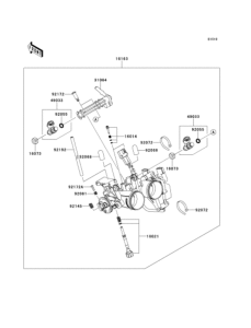 EX250 (ABS) Акселератор