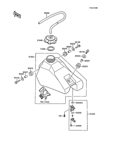  Топливный бак