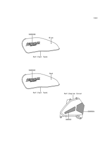 ZR550 Наклейка