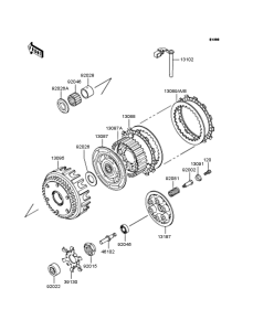 ZL400 Сцепление