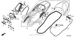 NSS300 (ABS) Сиденье