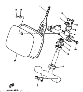 YZ125S Регулятор