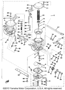 XS500C Карбюратор