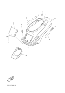CW50 Боковые обтекатели