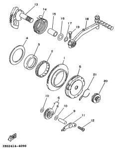 YA50TA Муфта стартера