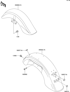 VN1500 Fenders(1 / 2)